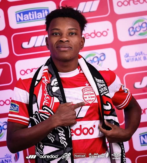 مهاجم كزجاميروني شاب يعزز صفوف النادي الإفريقي